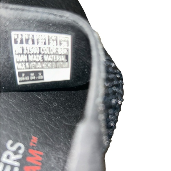 Skechers cali Meditation Rockstar black bling t strap sandals comfort size 7 - Picture 6 of 6